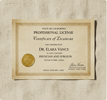 California orthodontic state license